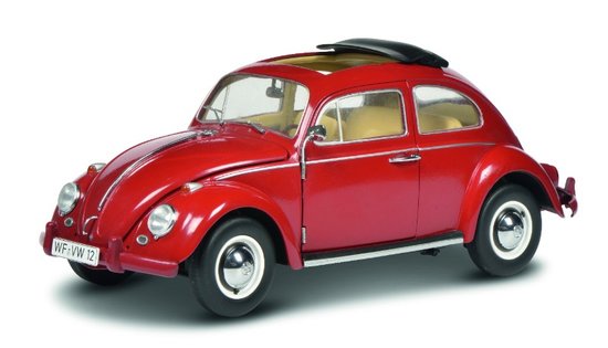 VW Beetle so skladacou strechou „1963“